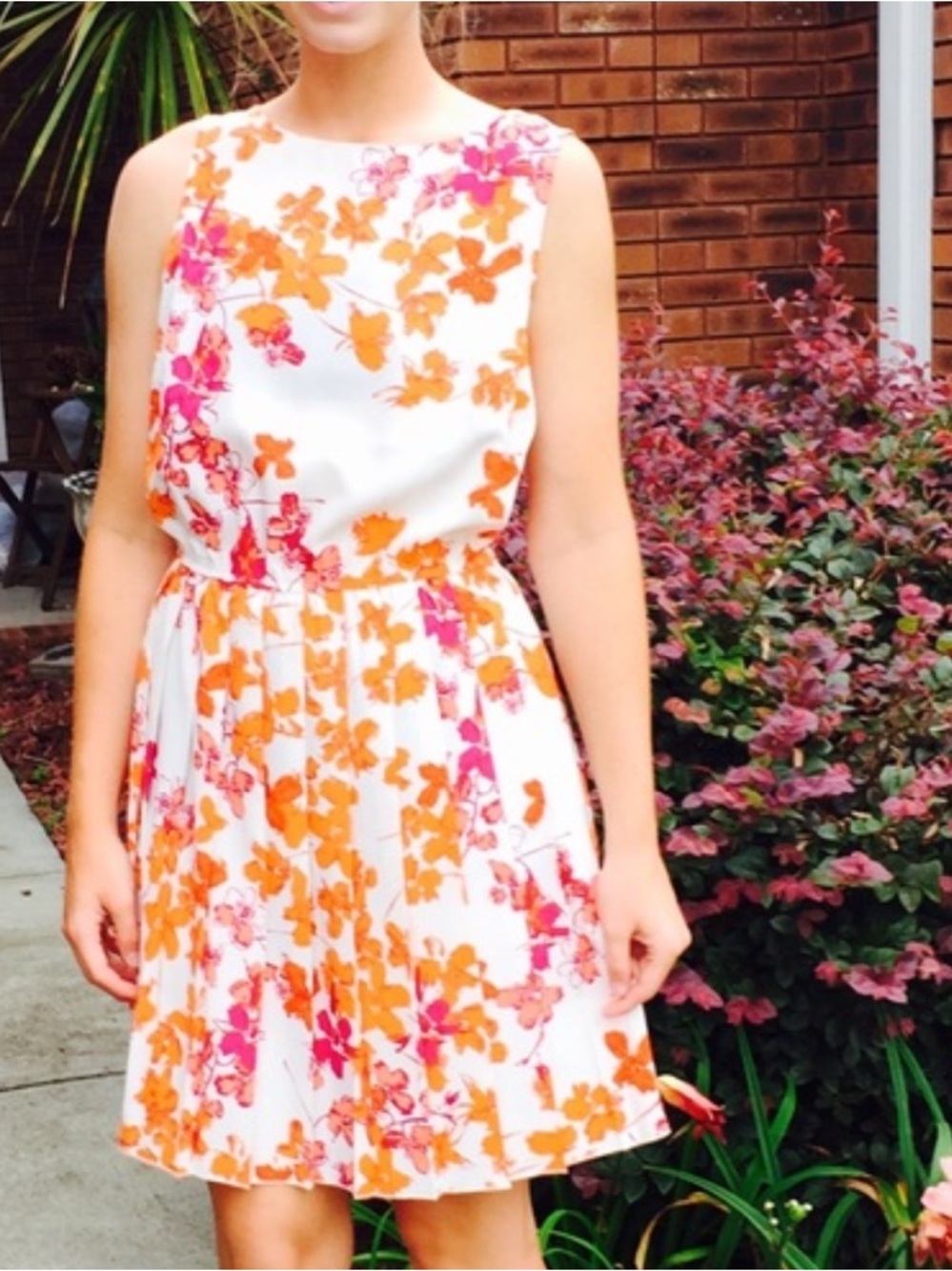 NEW! {Charlie Charlie} Pleated Floral Sun Dress